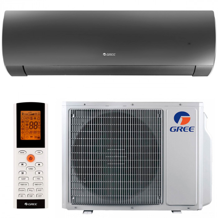 Настенная сплит-система Gree GWH09ACC-K6DNA1F(black)