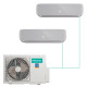 Настенная мульти-сплит-система Hisense Silver FM DC Inverter R32 на 2 комнаты
