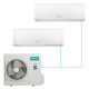 Настенная мульти-сплит-система Hisense Smart Fm Dc Inverter R32 на 2 комнаты