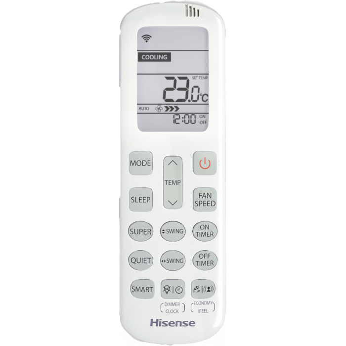 Настенная мульти-сплит-система Hisense Silver FM DC Inverter R32 на 5 комнат