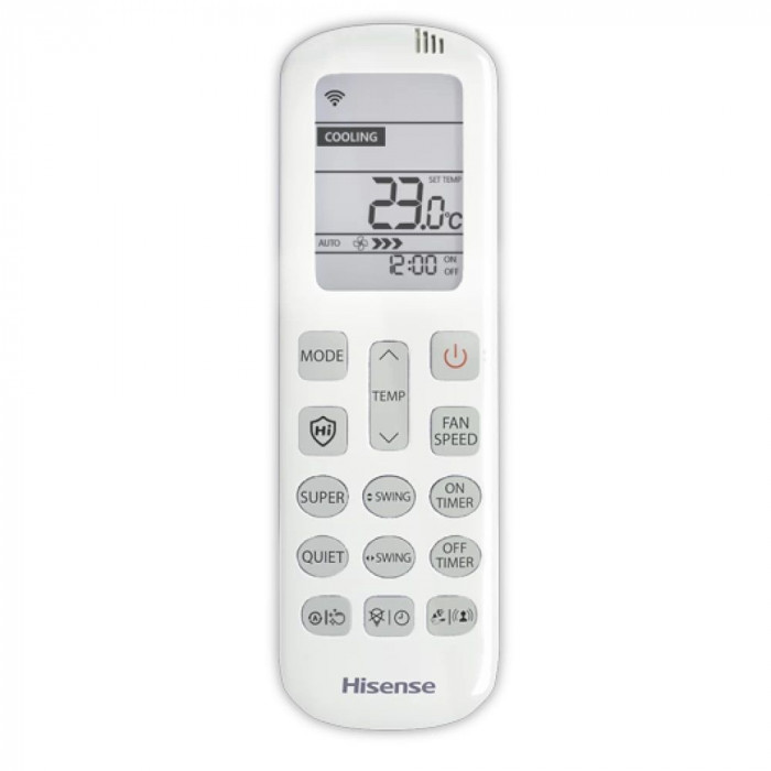 Настенная сплит-система Hisense Zoom FM DC Inverter R32 на 5 комнат