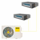 Канальная мульти-сплит-система Zanussi Multi Combo ERP DC 2 на 2 комнаты